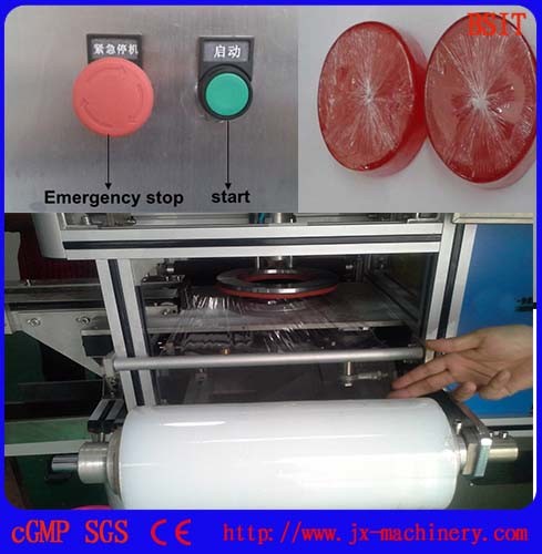 Ht-980A круглая машина для упаковки мыла в пленку для гостиниц