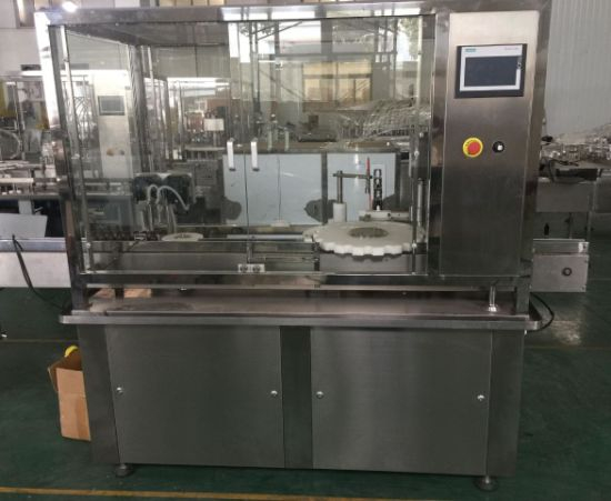 Машина для наполнения и укупорки жидких эфирных масел/Машина для наполнения и укупорки бутылок из янтарного стекла