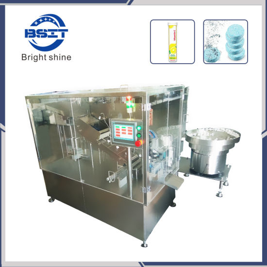 Емкость 40 туб/мин, высококачественная машина для наполнения и укупорки шипучих таблеток