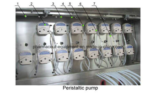 Машина для наполнения и запечатывания пластиковых ампул для перорального применения жидких пробиотиков/витаминов