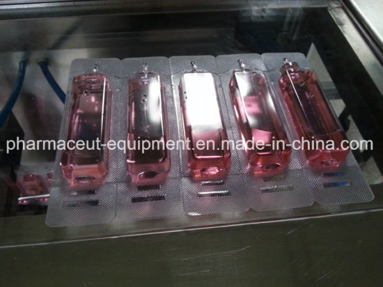 Высокоскоростная машина для наполнения и запечатывания пластиковых ампул и этикетировочная машина