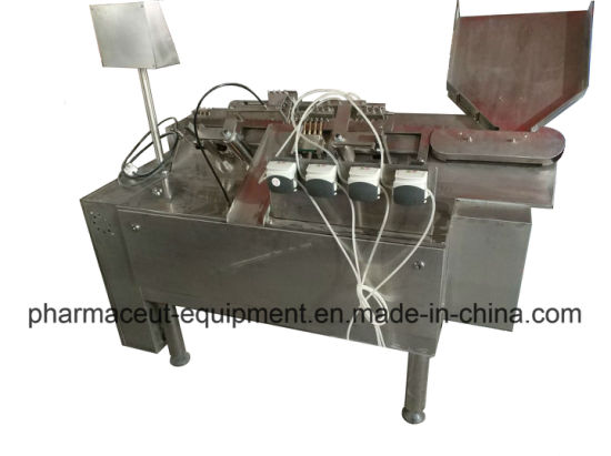 Машина для наполнения и запечатывания жидкости в стеклянных ампулах Afs-4 с кнопкой управления