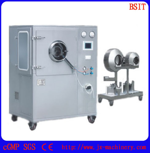 Лабораторная фармацевтическая машина для нанесения сахарной пленки на таблетки со сменным поддоном для нанесения покрытия