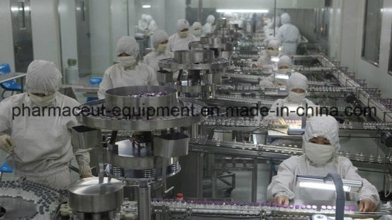 Автоматическая машина для наполнения и укупорки стеклянных флаконов для инфузий