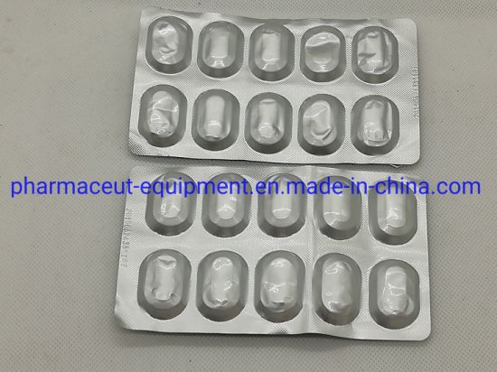 Автоматическая блистерная упаковочная машина для жидкостей из алюминия и ПВХ Dpp80 (шоколад, мед, масло, джем, кетчуп)