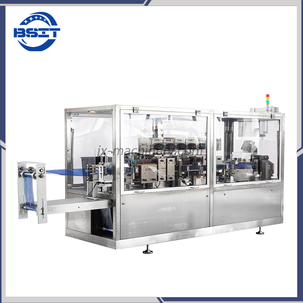 BGS-240-P10 Высокоскоростная машина для наполнения и запечатывания пластиковых ампул и этикетировочная машина